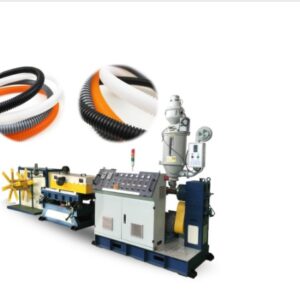 PP PE HDPE PVC  Corrugated Pipe Extrusion Line 5-63mm